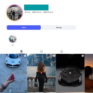 2K Luxury Wealth Mindset Instagram Account for Sale