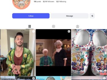 30K Golden Girls TV Show Instagram Account