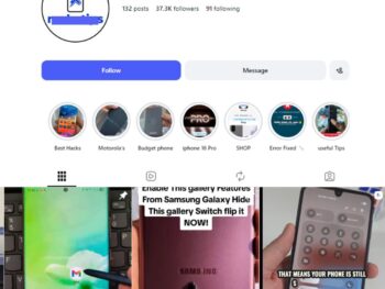 35K Smartphone Tips Instagram Account