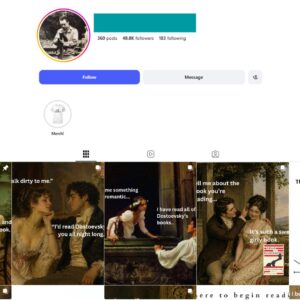 45K Existential Philosophy Quotes Instagram Account for Sale