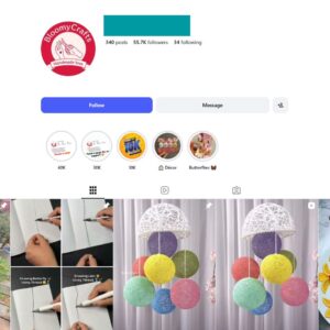 55K DIY Decor Instagram Account for Sale