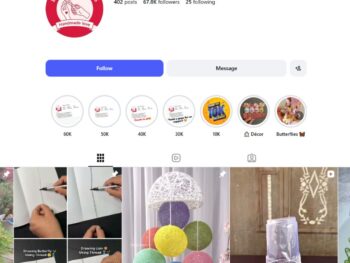 65K DIY Decor Instagram Account for Sale