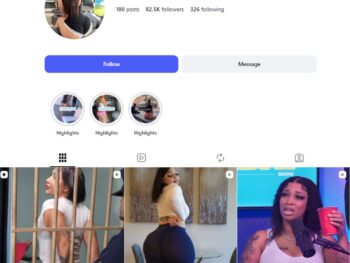 80K Curvy Model Instagram Account