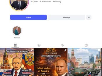 95K Russia Leadership Fans Instagram Account