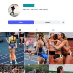 120K Female Running Athletes Instagram Account