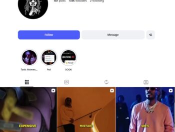 130K Hustle Mindset Quotes Instagram Account