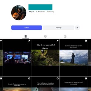 15K Outdoor Adventure Instagram Account for Sale