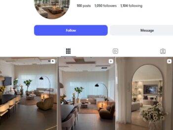 1K Luxury Interior Design Instagram Account