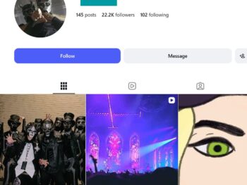 22K Ghost Music Band Fan Instagram Account
