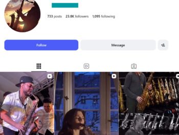 23K Saxophone Music Instagram Account