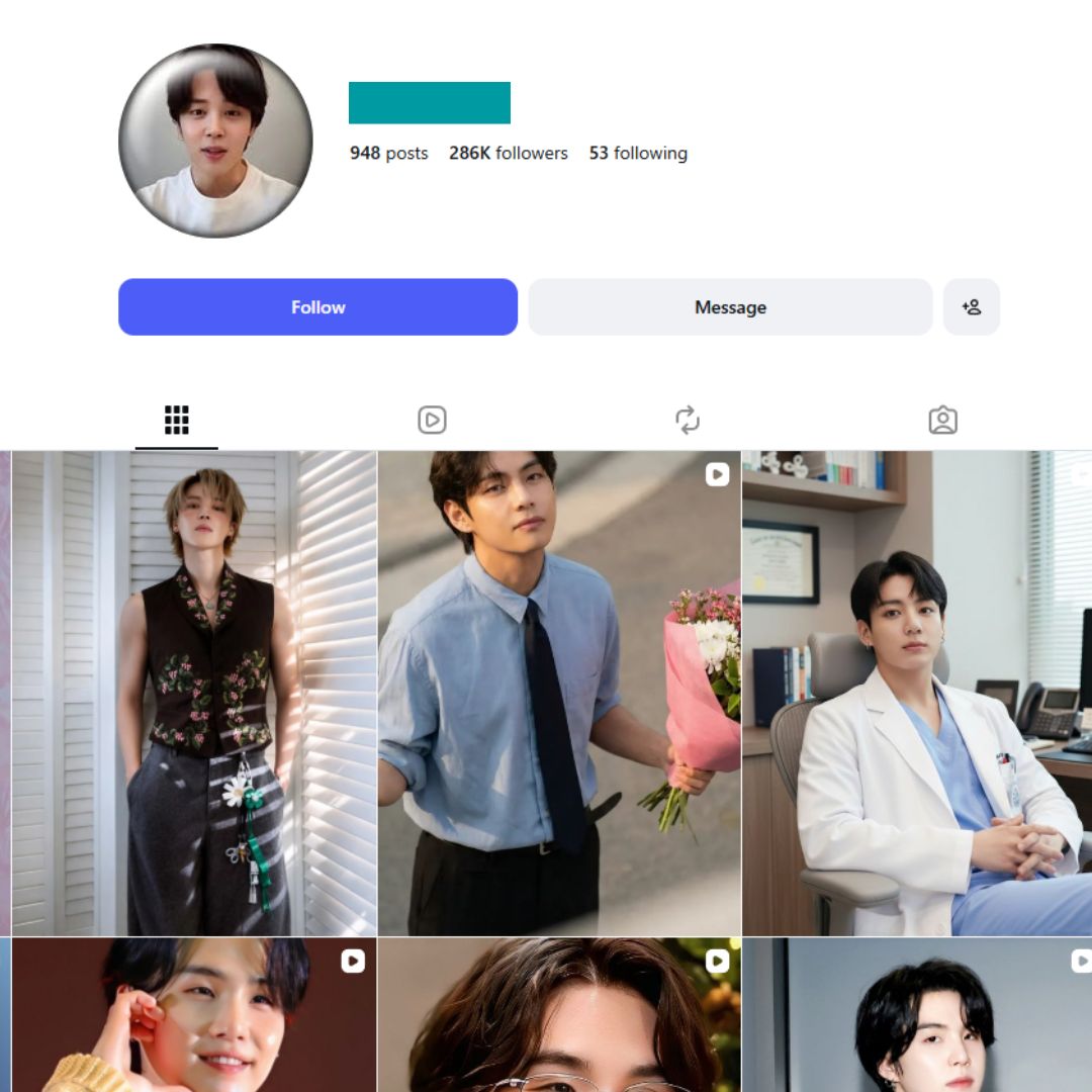 280K BTS Lover Instagram Account for sale 280K BTS Lover Instagram Account - Image 1