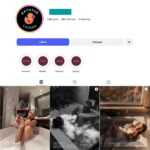 28K Romantic Bathtub Couple Instagram Account