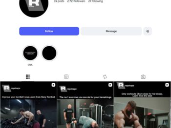 2K Fitness Discipline Instagram Account