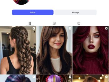 2k Hair Styling Instagram Account