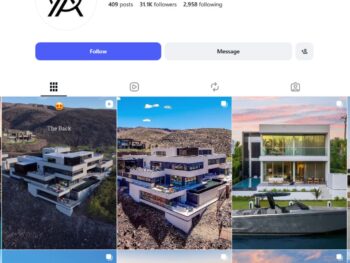 30K Luxury Architecture Instagram Account