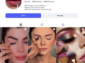 3K Beauty And Makeup Instagram Account