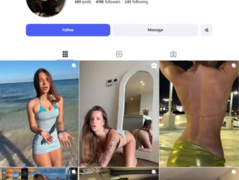 410K Hot Models Instagram Account