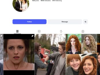 450K Twilight Movie Fans Instagram Account for Sale