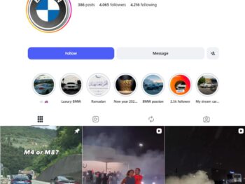 4K Luxury Automotive Instagram Account