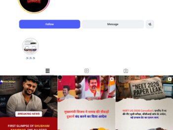 50K Indian News Instagram Account