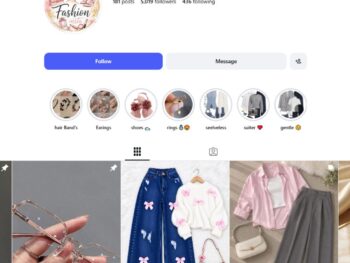 5K Fashion Inspiration Instagram Account for Sale