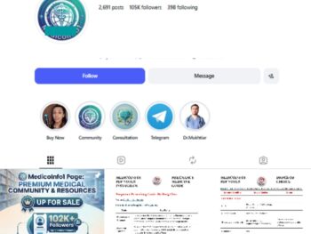 100K Medical Education Instagram Account