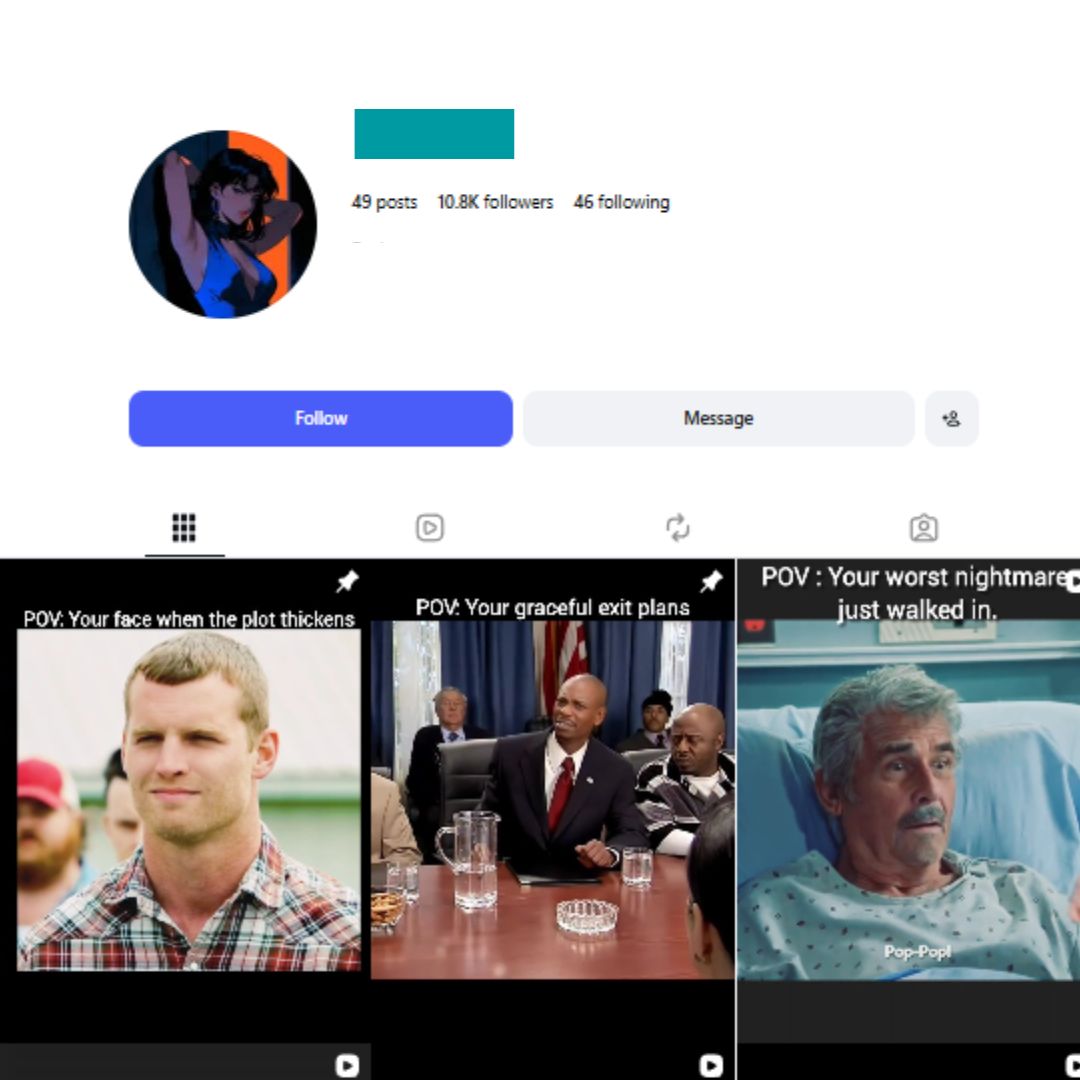 10K Dark Meme Content Instagram Account for sale 10K Dark Meme Content Instagram Account - Image 1
