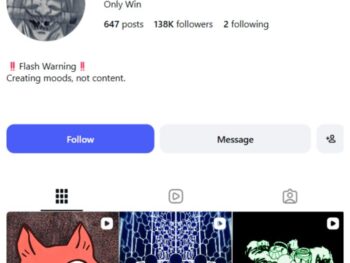 130K Dark Art Music Edits Instagram Account