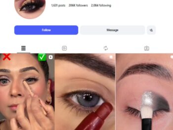 200K Makeup Tips Instagram Account