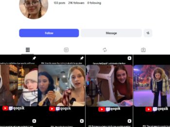 21K Female Vlogger Instagram Account