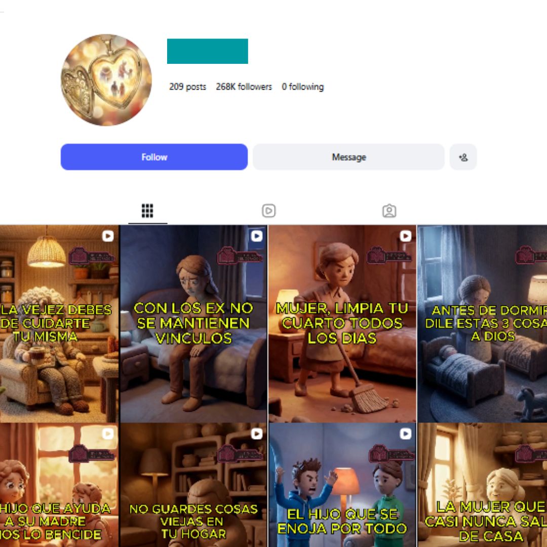 260K Spanish Emotional Stories Instagram Account for sale 260K Spanish Emotional Stories Instagram Account - Image 1