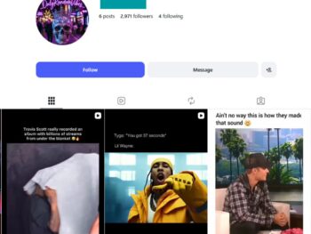 2K Creative Artist Moments Instagram Account