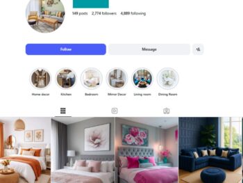 2K Interior Design Instagram Account