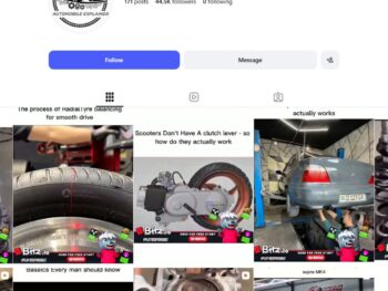 40K Car Maintenance Instagram Account for Sale