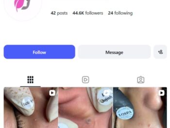 40K Oddly Satisfying Skincare Instagram Account