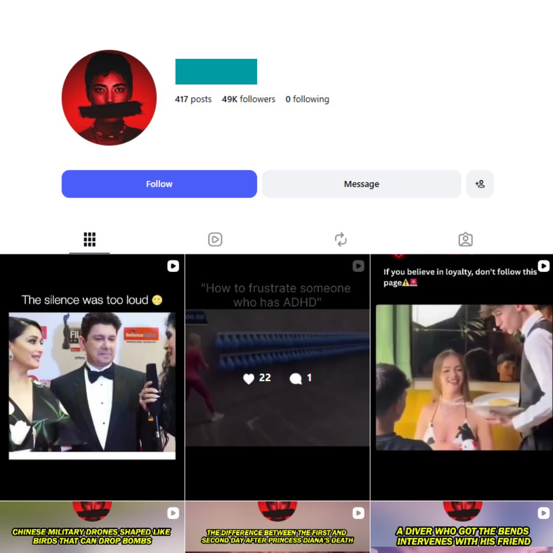 45K Shocking Funny Events Instagram Account for sale 45K Shocking Funny Events Instagram Account - Image 1