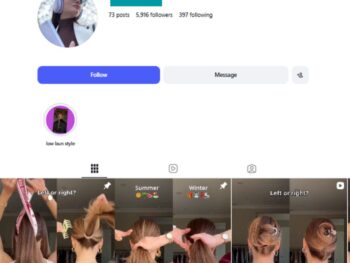 5K Hair Style Instagram Account