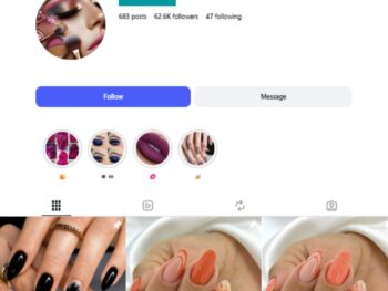 60K Nail Art Instagram Account