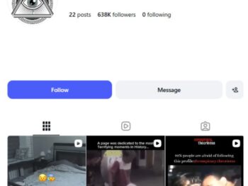 630K Conspiracy Theories Instagram Account