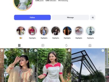 120K Indian Influencer Instagram Account for Sale