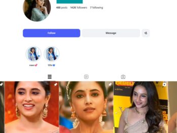 140K Priyanka Mohan Fans Instagram Account