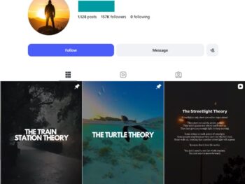150K Motivation Quotes Instagram Account