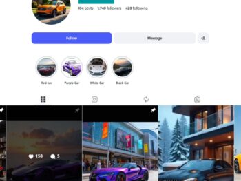1K Supercars Instagram Account