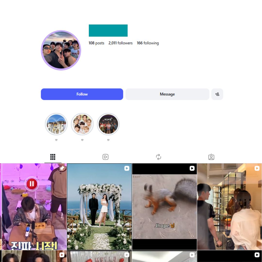 2K BTS Fans Instagram Account for sale 2K BTS Fans Instagram Account - Image 1