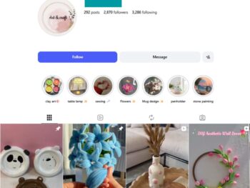 2K Handmade Decor Instagram Account