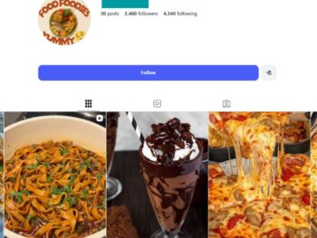2K Viral Food Instagram Account