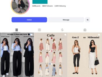 380K Fashion Inspiration Instagram Account