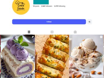 3K Food Lover Instagram Account