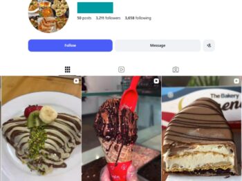 3K Food Lovers Instagram Account