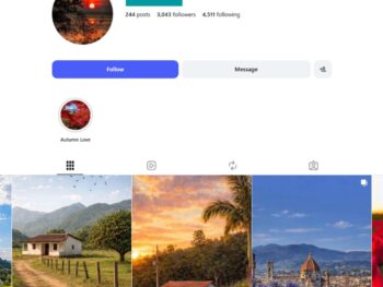 3K Peaceful Nature Instagram Account